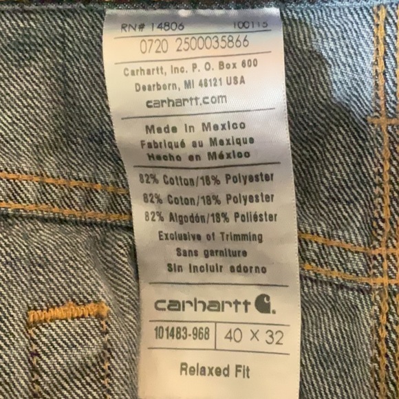 Carhartt Blue Jeans - Picture 8 of 8